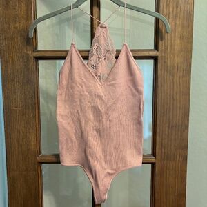 NWT Dynamic Soft Pink Bodysuit, One Size Fits All